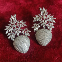 Exotica Collection Crystal Austrian Stone Partywear Stud Earrings