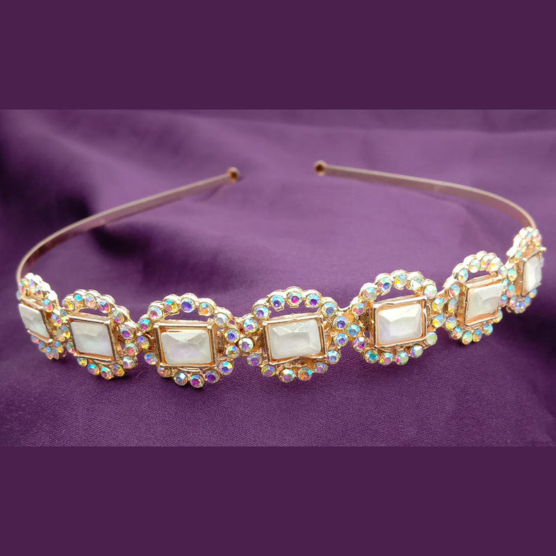 SP Jewellery Austrian Stone And Crystal Stone Hair Band