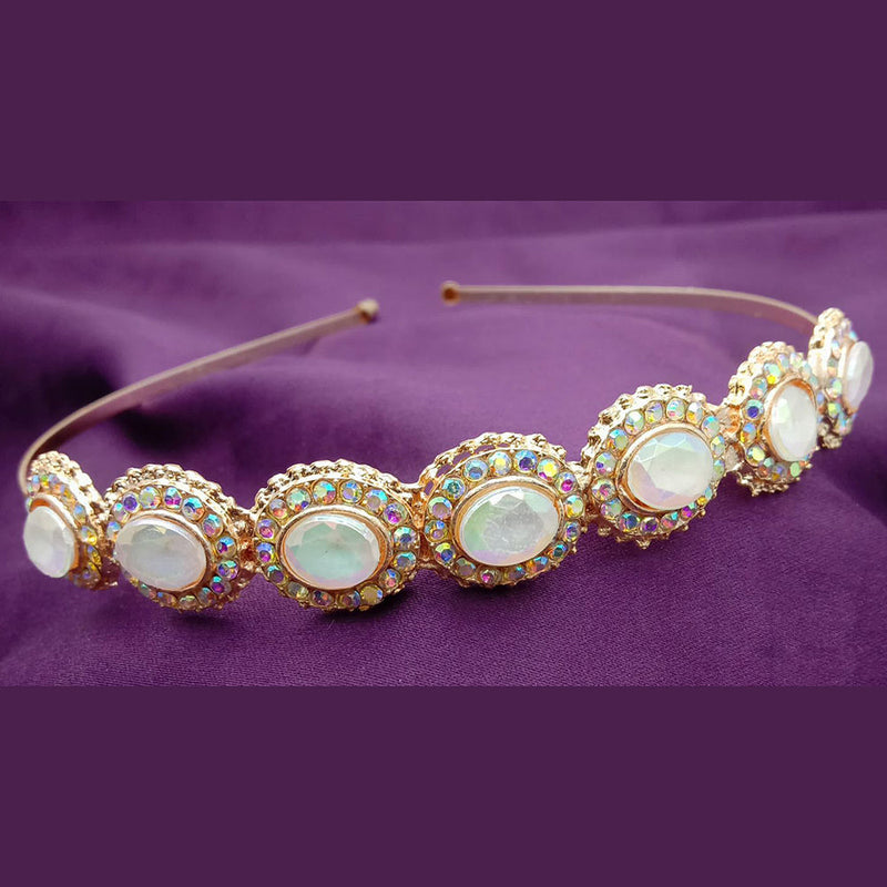 SP Jewellery Austrian Stone And Crystal Stone Hair Band