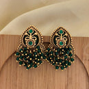 Jewel Addiction Pota Stone And Pearl Cluster Dangler Earrings