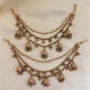 Jewel Addiction Traditional Copper Finish Pearl Multi Layer Kan Chain