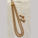 Jewel Addiction Designer Beads Double Layer Statement Long Necklace Set