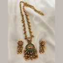 Jewel Addiction Designer Pearl Statement Long Necklace Set