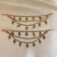 Jewel Addiction Traditional Copper Finish Pearl Multi Layer Kan Chain