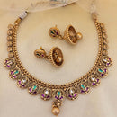 Jewel Addiction Luxury Pota Stone And Pearl Necklace Set