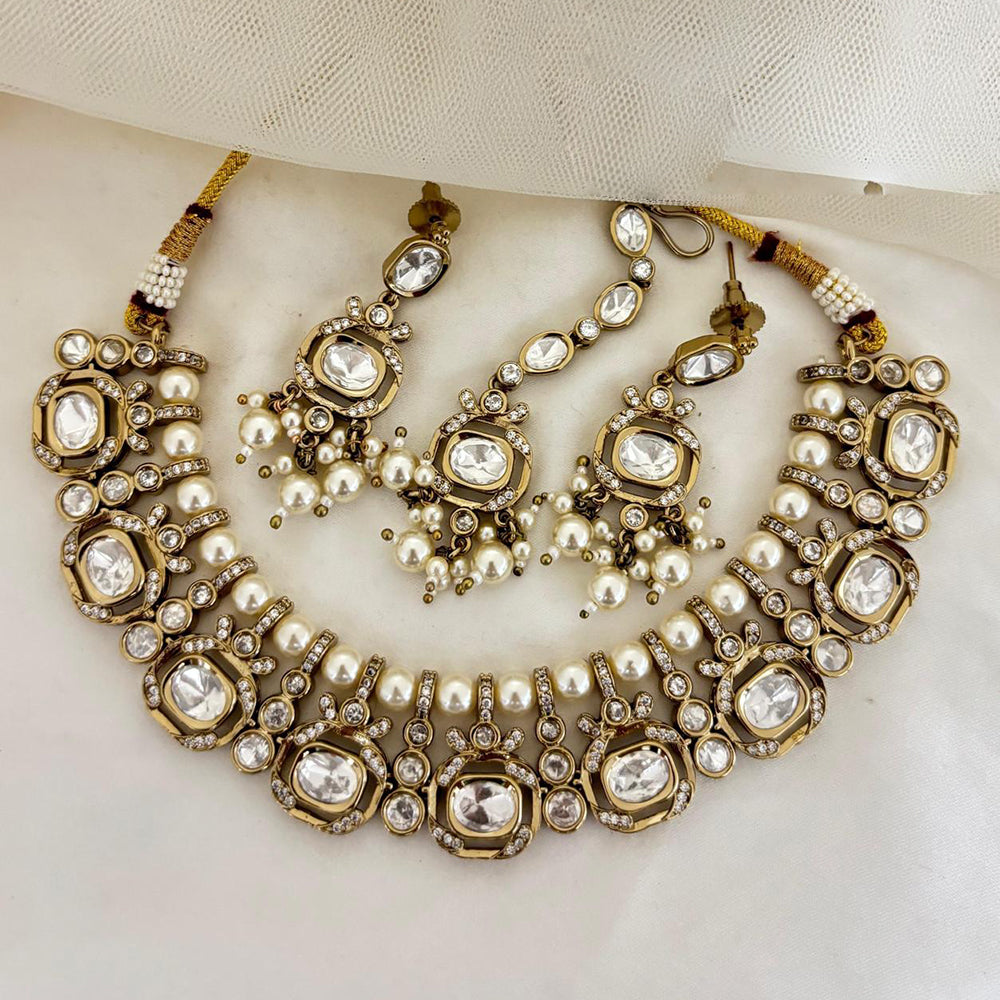 Jewel Addiction Crystal And Austrian Stone  Necklace Set