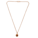 Urthn Crystal Stone Chain Pendant For Women/ Girls(Pack of 12)