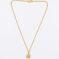 Urthn Crystal Stone Chain Pendant For Women/ Girls(Pack of 12)