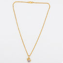 Urthn Gold Plated Duck Chain Pendant For Women/ Girls(Pack of 6)