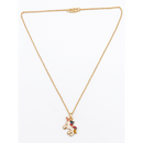 Urthn Fantasy Unicorn Meenakari Chain Pendant For Women/ Girls (Pack of 12)