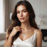 Urthn Cute Rainbow Charm Pendant Necklace for Women Trendy Daily Wear Accessory(Pack of 12)