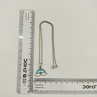 Urthn Cute Rainbow Charm Pendant Necklace for Women Trendy Daily Wear Accessory(Pack of 12)