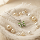 Urthn Graceful Butterfly Shape Meenakari Chain Pendant | Designer Jewellery for Women