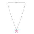 Urthn Graceful Butterfly Shape Meenakari Chain Pendant | Designer Jewellery for Women - 1205096F(Pack Of  12)