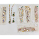 JCM Designer Pota Stone Necklace Set