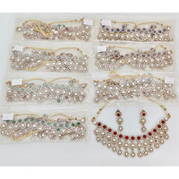 JCM Designer Pota Stone Necklace Set