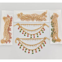 JCM Designer Pota Stone And Pearl Kanchain