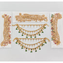 JCM Designer Pota Stone And Pearl Kanchain