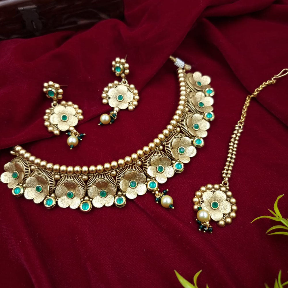 JCM Heritage Pota Stone Choker Necklace Set