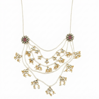 Darshana Jewels Kundan Stone And Pearl Hair Accessories – Statement Hair Jewelry