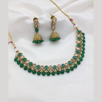 JCM Premium Pota Stone And Beads Designer Necklace Set