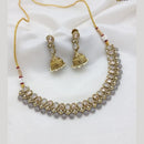 JCM Premium Pota Stone And Beads Designer Necklace Set