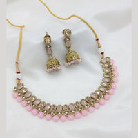 JCM Premium Pota Stone And Beads Designer Necklace Set