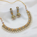 JCM Premium Pota Stone And Beads Designer Necklace Set