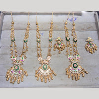 JCM Heritage Pota Stone Pearl With Beads Long Necklace Set