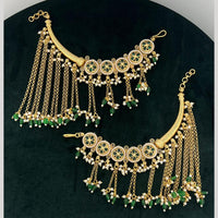 JCM Fancy Pota Stone And Pearl Kanchain