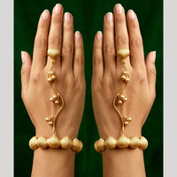 JCM Delicate Ghungroo Hand Harness Jewellery