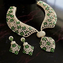 JCM Royal Glow American Diamond Necklace Set