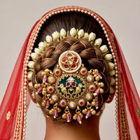 JCM Classic Pota Stone Pearl And Beads Hair Accessories