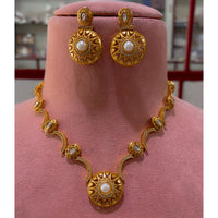 JCM Premium Pota Stone And Austrian Stone Necklace Set