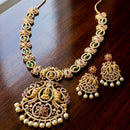 JCM Jewellery Royal Heritage Pota Stone Temple Necklace Set