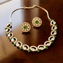 JCM Elegant Crystal Stone And Austrian Stone Necklace Set