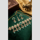 JCM Pota Stone And Pearl Choker Necklace Set
