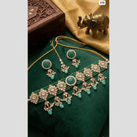 JCM Pota Stone And Pearl Choker Necklace Set