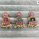 JCM Classic Royal Look Pota Stone And Pearl Ring