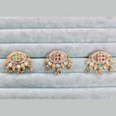 JCM Classic Royal Look Pota Stone And Pearl Ring