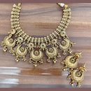 JCM Ethnic Pota Stone And Beaded Necklace Set for Women