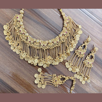 JCM Ethnic Pota Stone And Beaded Necklace Set for Women