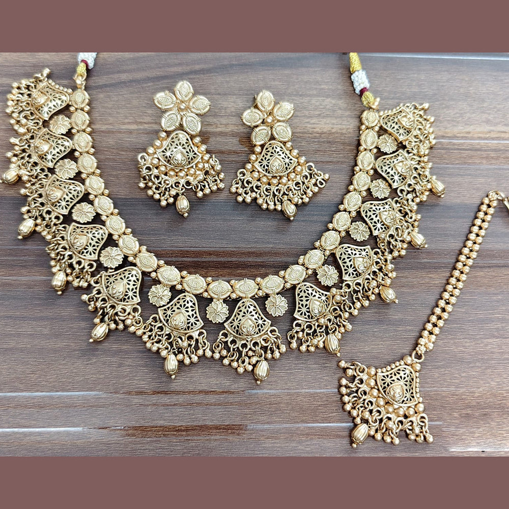JCM Ethnic Beaded Necklace Set for Women
