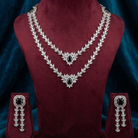 JCM Designer American Daimond Necklace Set