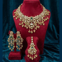 JCM Exquisite Pota Stone And Pearl Necklace Set