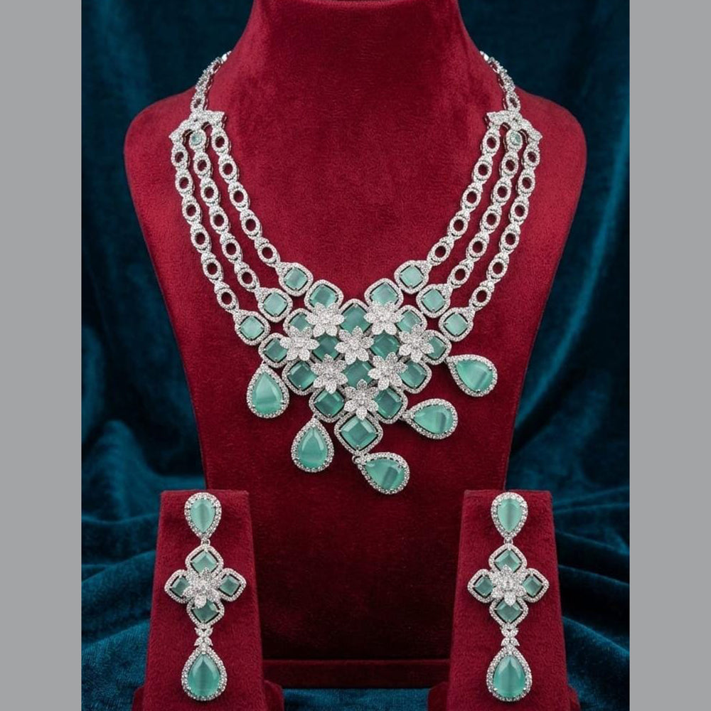 JCM Designer American Daimond Necklace Set