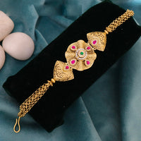 JCM Luxury Pota Stone And Pearl Adjustable Bracelets