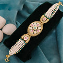 JCM Luxury Pota Stone And Pearl Adjustable Bracelets