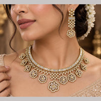 JCM Designer American Daimond Necklace Set