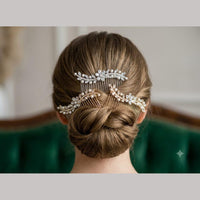 JCM Hair Accessories – Statement Crystal Stone And Beads Hair Jewelry